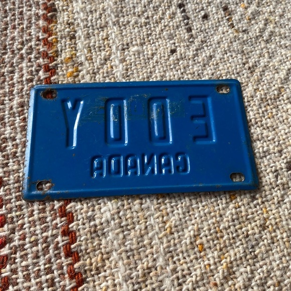 Vintage 70’s Bicycle Name Plate “EDDY” Canada - Picture 2 of 2